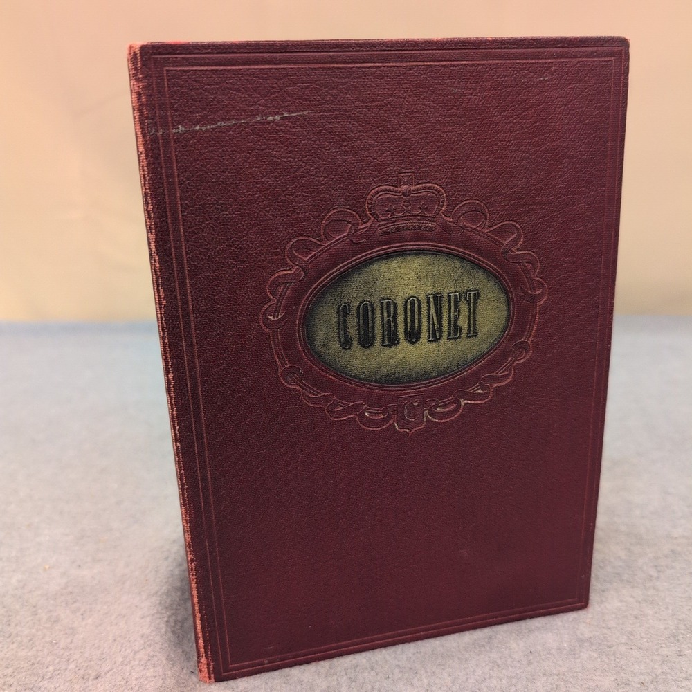 Vintage Nov. 1936 - April 1937 Coronet Bound Magazines Maroon‎ Cloth
